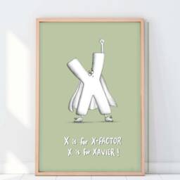 Personalized Initial Printable Wall Art - Abc Alphabet Poster Nursery, Playroom Kids Decor Digital Download Monogram Gift For Parent - thumbnail 2