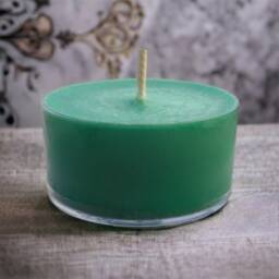 Christmas Hearth Scented Soy Candle Tealights Rustic Farmhouse Holiday Decor - thumbnail 1