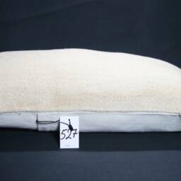 "Kilim Pillow, Wool Kilim Cousin From Anatolia , 30x60 cm, 12""x24" - thumbnail 3