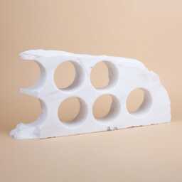 Handmade Dolomite Marble Wine Bottle Holder Unique Rack - thumbnail 4