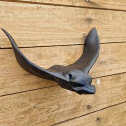 Spotted Eagle Ray - Animal Wall Mount 3D Printed - thumbnail 3