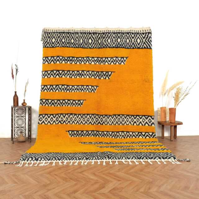 Handmade Beni Ourain Wool Rug - Customizable & Unique, Custom Moroccan Rug, Rug, Berber Rug - image 1