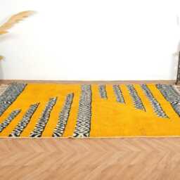 Handmade Beni Ourain Wool Rug - Customizable & Unique, Custom Moroccan Rug, Rug, Berber Rug - thumbnail 2
