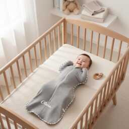 Custom Embroidered Baby Sleep Sack - Personalized Infant Wearable Blanket Shower & Newborn Gift - thumbnail 3