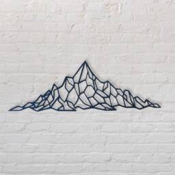 Mountain - Steel Metal Hanging Sign Wall Art - thumbnail 2