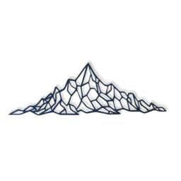 Mountain - Steel Metal Hanging Sign Wall Art - thumbnail 1