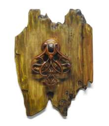 Wood Carving Art, Turkish Doorknocker, Aging Style - 3 A Special Gift For Christmas - thumbnail 1
