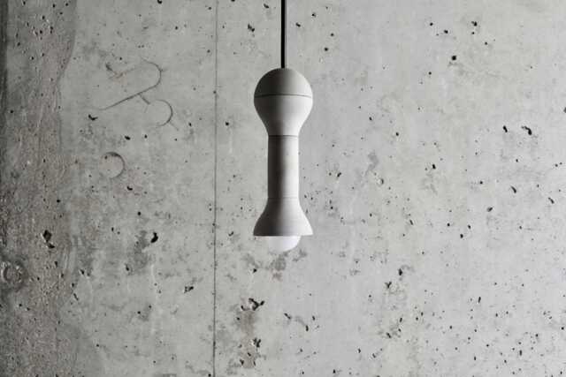 Handmade Concrete Cylinder Pendant Light Modern Minimalist Chandelier - image 1