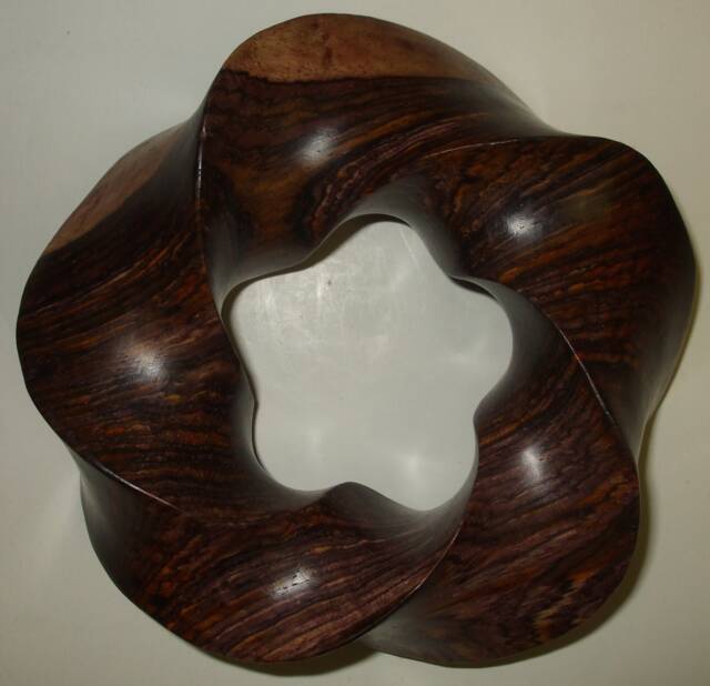 Carved Torus Knots in Wood & Stone - image 1