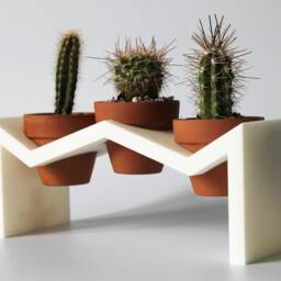 Zz Planter/Indoor Cactae Succulent Plants Gardening Plant Gift Stand Terracotta Pot Pot - thumbnail 2