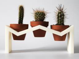 Zz Planter/Indoor Cactae Succulent Plants Gardening Plant Gift Stand Terracotta Pot Pot - thumbnail 1