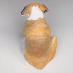 English Bulldog, Pet Memorial, Portrait, Dog Art, Gifts For Lovers, Clay Sculpture - thumbnail 4