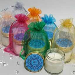 Personalised Mehndi Gifts Scented Soy Mini Candle Favours Bespoke Religious Wedding Party Guest - thumbnail 4
