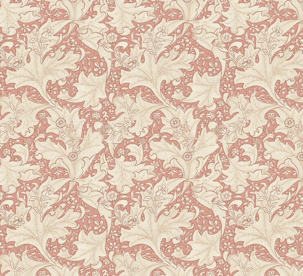 William Morris Floral Fitted Sheet Cotton Bassinet, Mini Crib Cover - image 1