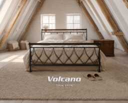 Wood & Iron Classic 160x200cm Elina Bed Frame - Handmade Wrought Metal Lifetime Guarantee - thumbnail 1