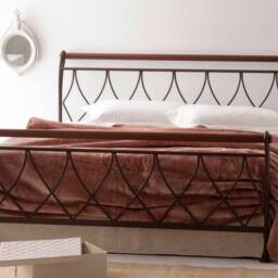 Wood & Iron Classic 160x200cm Elina Bed Frame - Handmade Wrought Metal Lifetime Guarantee - thumbnail 4