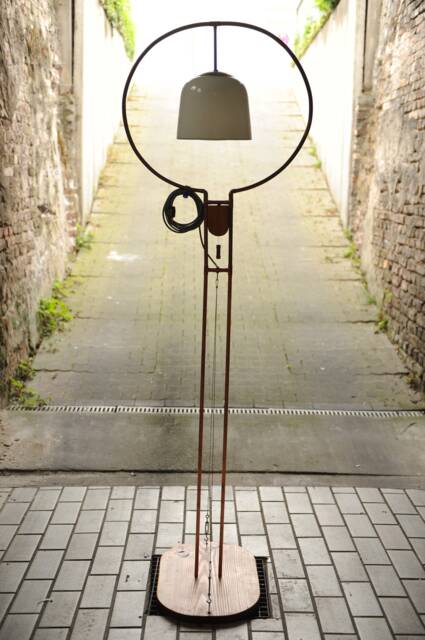 Floor Lamp, Upcycling, Art Deco, Vintage - image 1