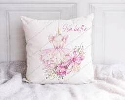 Ballet Pillow, Cushion, Ballerina Gift, Gift For Her, Teacher, Decor - thumbnail 1