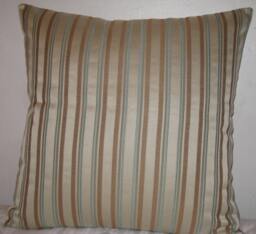 "striped Decorative Pillow Cover 20""x 20" - thumbnail 1