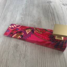 Door Stop Wedge Liberty Print - Recycled Hardwood Vibrant Colours - thumbnail 3