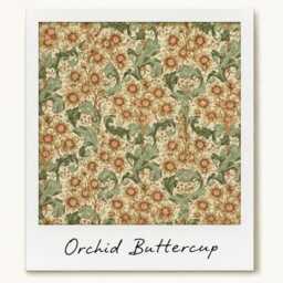 William Morris Orchid Buttercup Waste Paper Bin - Handmade Fabric Basket For Bedroom, Study Or Home Office - thumbnail 3