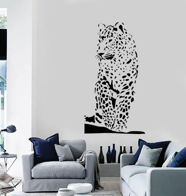 Wall Vinyl Decal Tiger Ethnic Decor Jungle African Sticker Art Mural 1461Dz - image 1