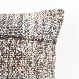 Vintage Turkish Kilim Pillow Cover 18''x18'' Handwoven Wool - thumbnail 2