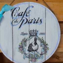 Farmhouse Decor Garden Sign For French Wooden Signfrench Country Wooden Garden Signs - thumbnail 2