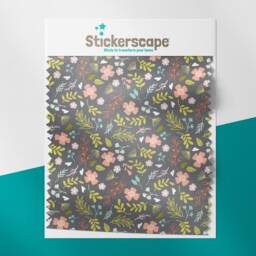 Dark Florals Roller Blind, Children's Made To Measure, Safari Jungle Roller Blind For Nursery - thumbnail 2