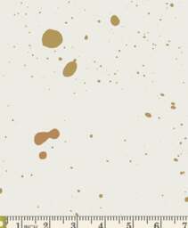 Gold Art Spatter Baby Sheet Retro Metallic Crib Bedding - thumbnail 2