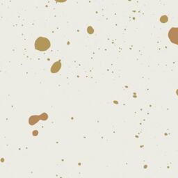 Gold Art Spatter Baby Sheet Retro Metallic Crib Bedding