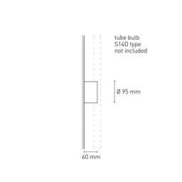 Minimalist Wall & Ceiling Concrete Linear Light Otto - thumbnail 4