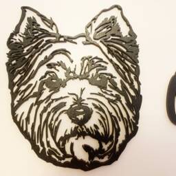 Personalised Westie - West Highland Terrier Gift Plaque Sign Dog Lover Owner - thumbnail 2