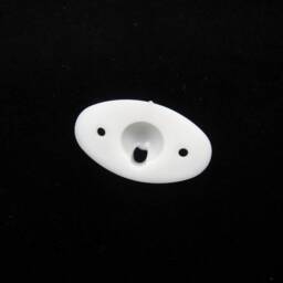 White Knot Holder/Covers For Spring Operated Roller Blinds - thumbnail 4