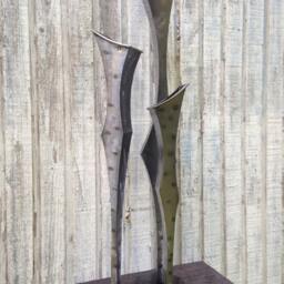 Metal Art Free Standing Art Sculpture Home Decor Garden By Holly Lentz - thumbnail 2