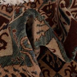 9x12 Wool Rug Hand Knotted, Ikat Design Rug, Soft Pile #2372 - 275x365 cms - thumbnail 4