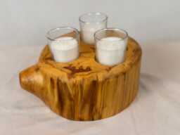 Aspen Round Candle Holder With 3 Votives - thumbnail 1