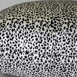 Leopard Print Velvet Pillow Cover Euro Sham, Couch Cushion - thumbnail 2