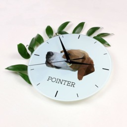 A Clock With A Pointer Dog. New Collection The Geometric Dog - thumbnail 2