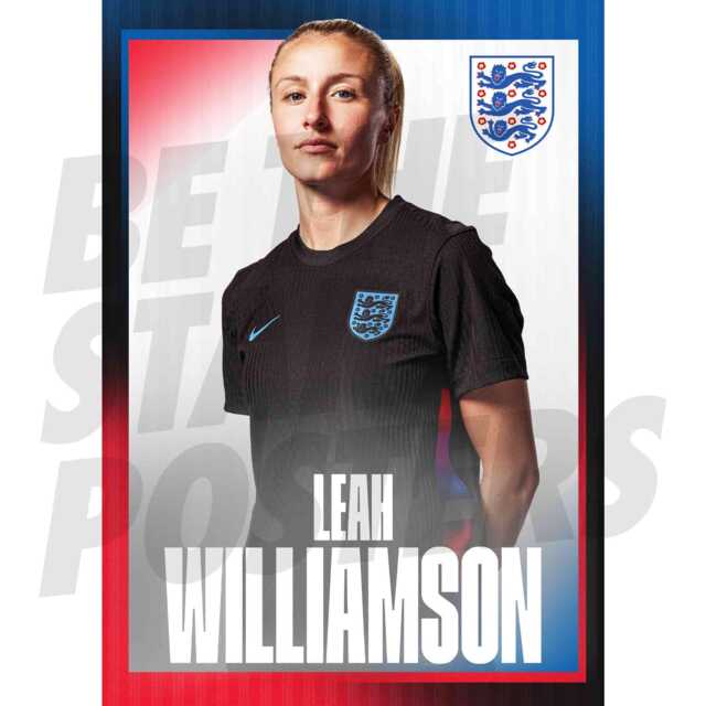 Lionesses Williamson 25/26 Away Headshot Poster - Officially Licensed Product A4/A3 Framed Options - image 1