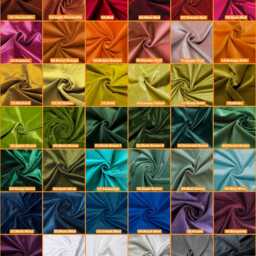 Velvet Cushion Cover Personalised Two-Tone Reversible Pillow Covers - All Sizes 42 Colour Choices - thumbnail 2