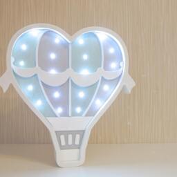 Hot Air Ballon Lamp Wall Art Air Balloon Night Light Lamp Marquee Lights Personalized Gift Hot Ballon - thumbnail 2
