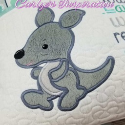 Down Under Bundle Storybook Pillow Designs - 5x7 Design Includes 2 Digital Designs Kangaroo Applique Animals From - thumbnail 4