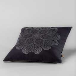 Psychedelic Pillow Cover, Cushion Decorative Pillow, Mandala Pillow 16x16, Trippy Housewarming Gift - thumbnail 4