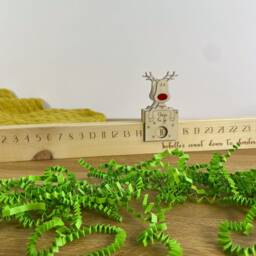 Personalised Christmas Advent Calendar Rudolph Countdown - thumbnail 2