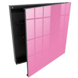 Cool Pink Wall Mounted Key Cabinet, Box For Wall, Minimalist Backgrounds & Patterns, Lovers Of Pastel Tones