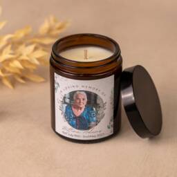 Sympathy Gift Box With Photo Candle & Heart Keepsake - thumbnail 3