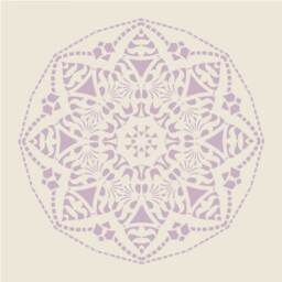 Mandala Stencil Star Floral Pattern For Diy Wall Decor Modern Home Decorative Stencils Wall Art Yoga Studio #s007 - thumbnail 2