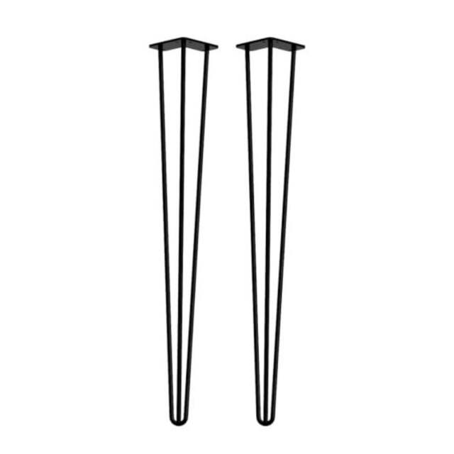 Black - Hairpin Legs Set Of Two - image 1