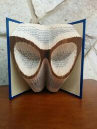 Eyeglasses - Folded Book Art Fully Customizable, Hipster, Glasses, Optometrist, Glass
